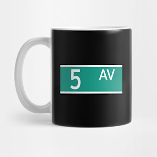 5 Av Mug